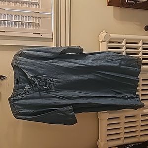 Like new Talbots light weight denim sheath dress